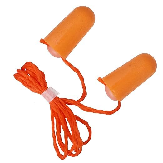 SYMKARD-Ultra Noise Blockers Corded Ear Plugs, Reusable Orange Soft Foam, Sound Protection for Sleeping, Studying, Work, Construction, Concerts, Hunting, PACK OF 3 PAIR-image-31