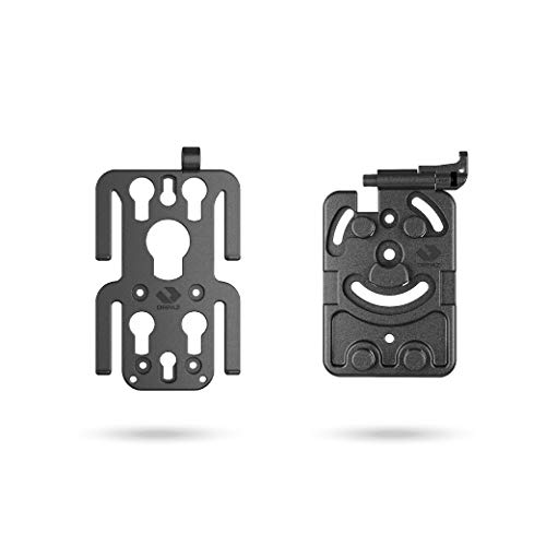 Orpaz Holster Attachments for Orpaz Holsters and Magazine Pouches (MOLLE, Kit OMS MOLLE & Holster Insert), Black