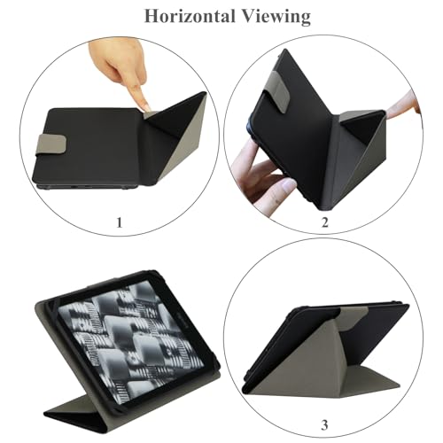 ZhaoCo Universal Case Cover for 6.8" Kindle Paperwhite 2021/7'' Paperwhite 2024/7'' Colorsoft Signature Edition 2024 Ebook Reader - Teal