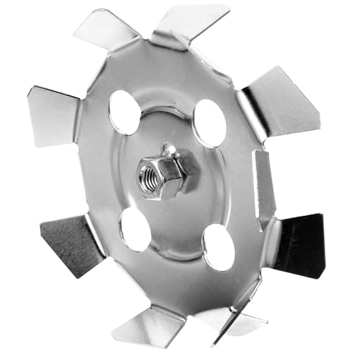 iplusmile Cabezal Mezclador de Pasta para Paneles de Yeso Varilla Agitadora de Hierro Galvanizado Accesorio para Taladro Eléctrico Multifuncional Ligero y Portátil para Mezcla de Pintura