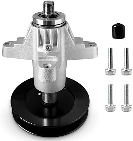 Ricambio Tagliaerba LA130 Kit Puleggia Cinghia Lama Mandrino Per John Deere LA130 LA140 X140 - Taglia Ponte 48", Alluminio, Caltric Puleggia Cinghia - Foto 12