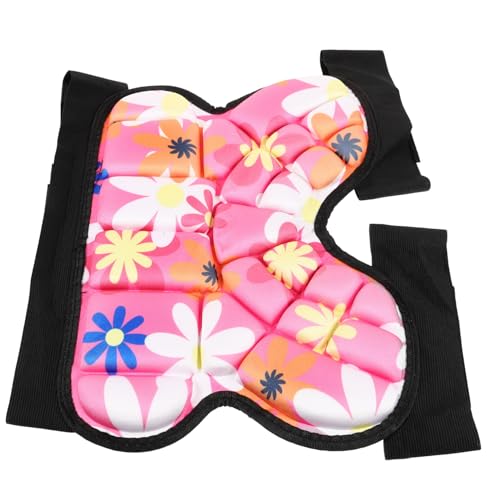 HEMOTON Skating Hip Pad Soft Lightweight Sponge Material Butt Protector for Roller Skating Snowboarding and Skiing Durable Fall Protection Gear
