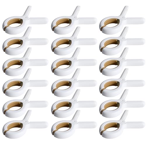 Image of Beach Towel Clips Beach Chair Clips Heavy Duty Beach Towel Clips Towel Clips for Cruise Towels Plastic Clothespins for Beach Chairs to Keep Your Towel from Blowing Away (18, Brown)