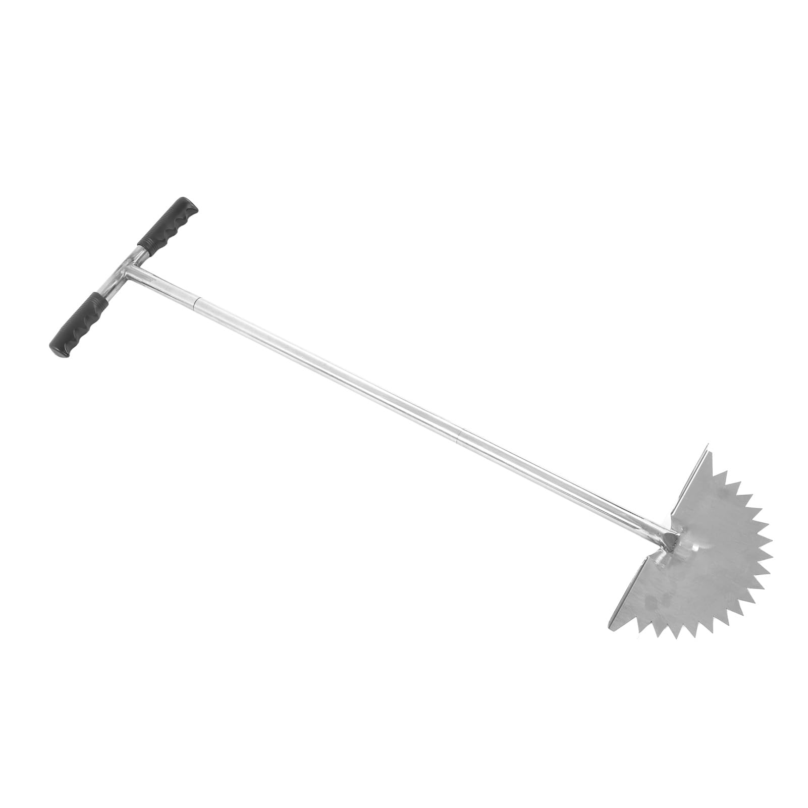 Bordeadora de Césped, Herramienta de Borde de Césped de Acero Inoxidable con Hoja de Dientes de Sierra para Jardinería