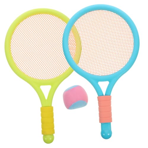 JOINPAYA 1Par Kit De Raquetas De Tenis para Raquetas De Plástico con Deportivo para Actividades Colores para Diversión Familiar