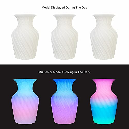 Filament PLA 3D phosphorescent couleurs changeantes pour impression