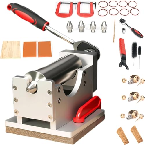 Maszyna do produkcji kadzidełek, narzędzia DIY ze stali nierdzewnej z 4 płytami do formowania, ulepszona konstrukcja dla wydajnej produkcji patyczków, zawiera niezbędne akcesoria