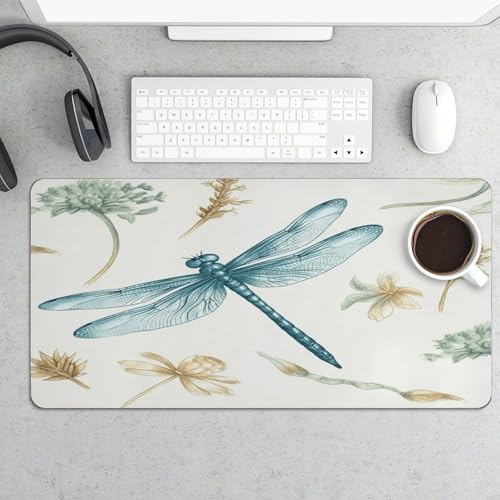 Dragonfly Desk Mat Fashion Large Mouse Mat 30x60cm miniatura 5