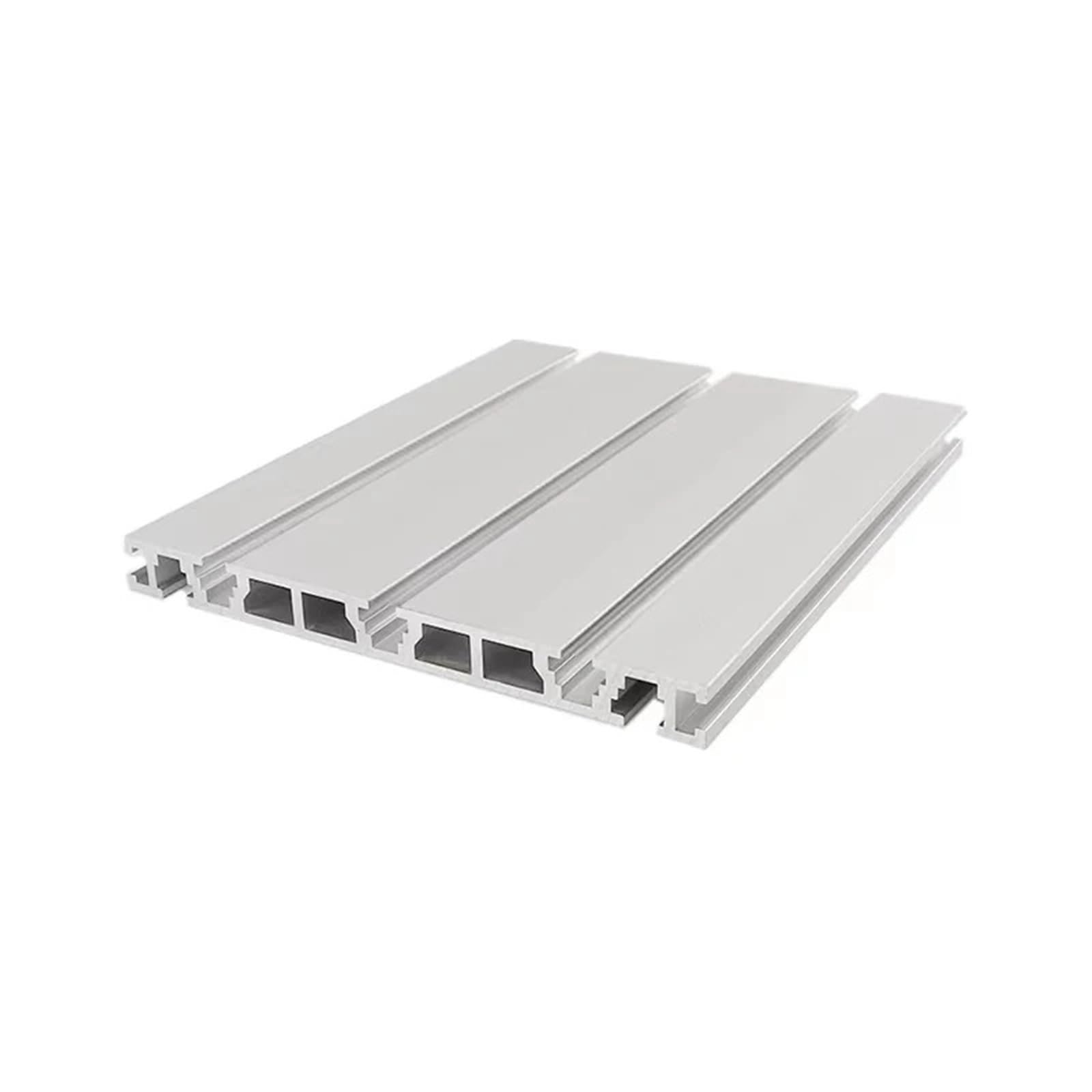 GTPBAO Profilo in alluminio industriale 15120 Telaio estruso lineare anodizzato argento 15x150mm Rack ferroviario for rack di materiali Telaio fai da te Binario estruso(750mm 29.53")