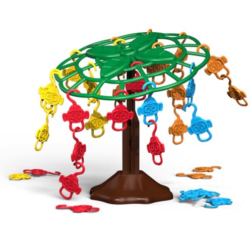 Juego de monos para diversión familiar y rompecabezas colgante infantil