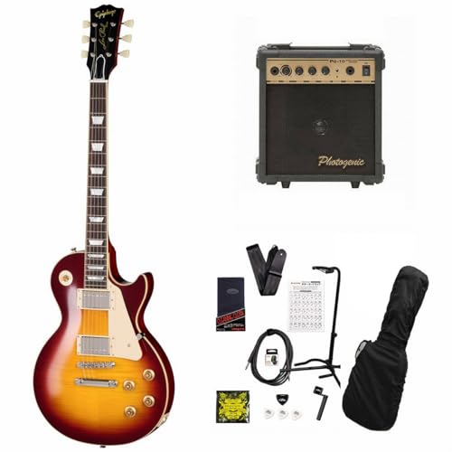 Epiphone/Inspired by Gibson Custom 1959 Les Paul Standard Reissue Deep Cherry Sunburst PG-10アンプ付属エレキギター初心者セットR