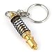 maycom Creative Hot Auto Part Model Coilover Shock Absorber Keychain Keyring Key Chain Ring Keyfob (Gold)