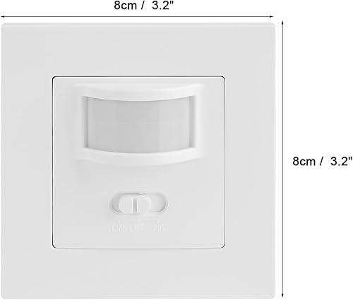 Miniatura 8 de AC 110V240V Infrared PIR Motion Sensor Recessed Wall Lamp Light Bulb Switch