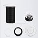 Air Activated Switch Button with Air Hose, Sink Top White Push Button for Food Waste Garbage Disposal Part (Short, 2 Inch)