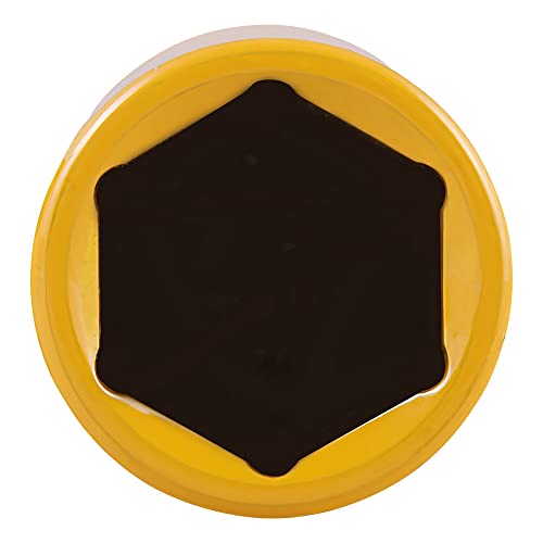 Image of AFF Torque Limited Socket, 1 /2 inch Drive, 1-1 /16 inch, 100 ft /lbs, Light Orange, 40272