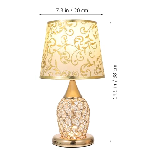 Dekorative Tischlampe mit Fernbedienung für Zuhause und Hotel, Gold – Bild 2