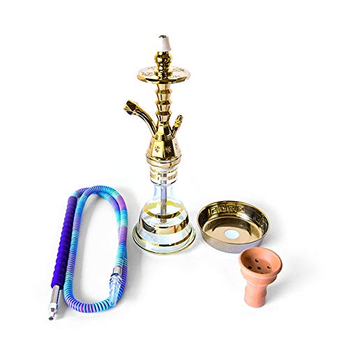 Rteanb Arabische Hukahnlegierung Single Pipe Huka Tragbare Gürteltasche Reisen Shisha Für Bessere Shisha-Hukahn… – Bild 5