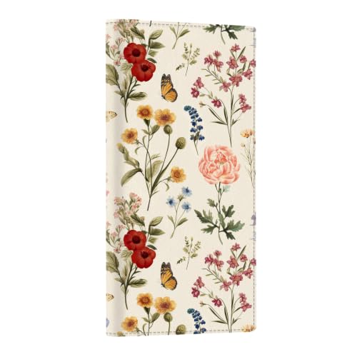 Image of CoBak Checkbook Cover for Women & Men - PU Leather Case with RFID Blocking | Classic Design Check Book Holder for Personal and Business