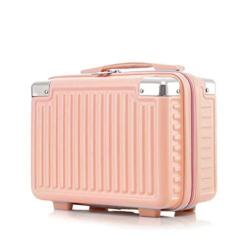 Maleta de Mão Frasqueira Rigida De Viagem Cosmético Manicure (Branco)