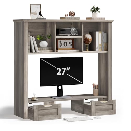 Image of Monitor Stand Riser, Computer Monitor Riser for Desk
