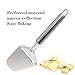 NJJBL Stainless Steel Cheese Slicer For All Types of Cheese - Multi-Functional Cheese Slicer - Handheld Slicer - Silver Non-Stick For Kitchen Cooking Every American Kitchen's Choice