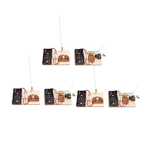 LOVIVER 3xassemble DIY Juguetes Eléctricos Niños Ciencia Física Experimento Gadget Telégrafo