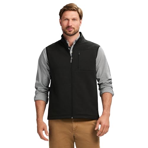 IZOD Men's Advantage Performance Full Zip Sweater Fleece Vest