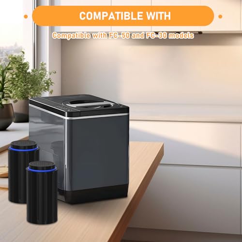 Image of FC-50 Replacement Filters Compatible with Vitamix FoodCycler FC-50 and and FC-30 models, with Activated carbon filters, Pack of 6