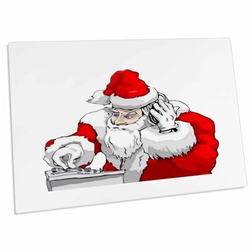 3dRose Merry Christmas Deejay Santa Nonstop Remix Pad miniatura 1