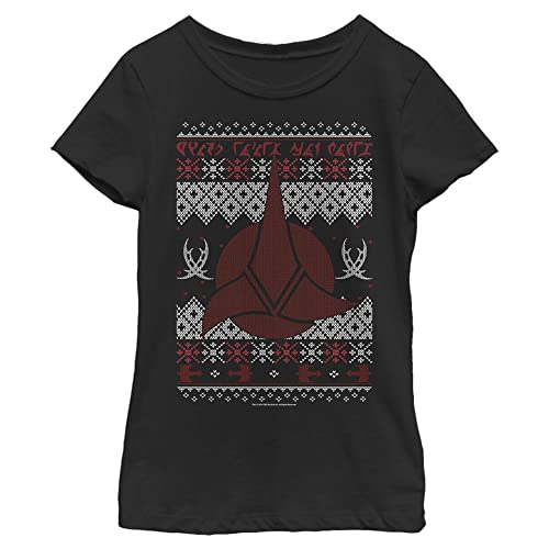 Star Trek Klingon T-Shirt enfant mixte anti-déformation coton doux