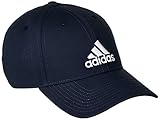 Größe - M adidas 6P Cap Cotton Schirmmütze für Tennis für Herren, Blau (Maruni/Maruni/Weiß), M
