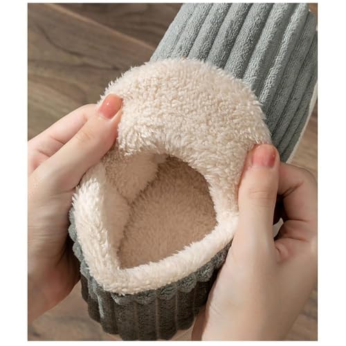 LELEBEAR Pluffi Slipper Booties Women, Pluffi The Cozy Stylish Slipper, Winter Cozy Warm Plush Lining Slippers3