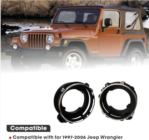 Eterpace Front Headlight Bulb Brackets for Jeep Wrangler 1997-2006 by Eterpace - Used condition - Image 6