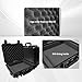 Mixer Hard Case for YAMAHA MG10XU/ MG10 10-Input Stereo Mixer/ MG06 Hard Shell Carrying Storage Case Equipped with Comfort Handle with Customizable Foam