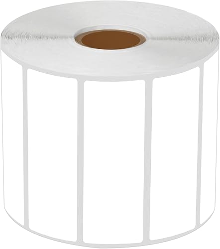 Miniatura 4 de NineLeaf 20 rollos (1500 etiquetas) compatibles con Brother RD-S04U1 RDS04U1 2.992 in 3 pulgadas x 1 pulgadas, carpetas de archivos de papel blanco