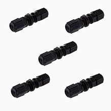 5PCS M20 RJ45 Waterproof Cat5/5e 8P8C Connector IP67 Ethernet LAN Cable Connector Double Head Outdoor LAN Coupler Adapter Female to Female