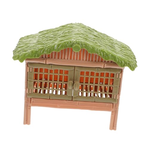 Gatuida Ensemble Clôture Poulailler Ferme Miniature Jouet Éducatif Garçon Et Filles en Bas Âge Scènes Micro-paysagères Animaux Ferme Décor Accessoires Réalistes