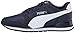 PUMA Unisex-Child ST Runner 2 Mesh Hook and Loop Sneaker, Peacoat-Puma White, 5, Toddler US