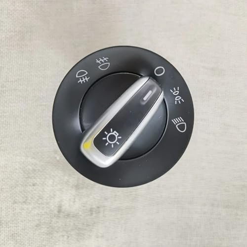 Interruptor de luces cromado 3BD941531 para VW Passat B5 y Golf 3