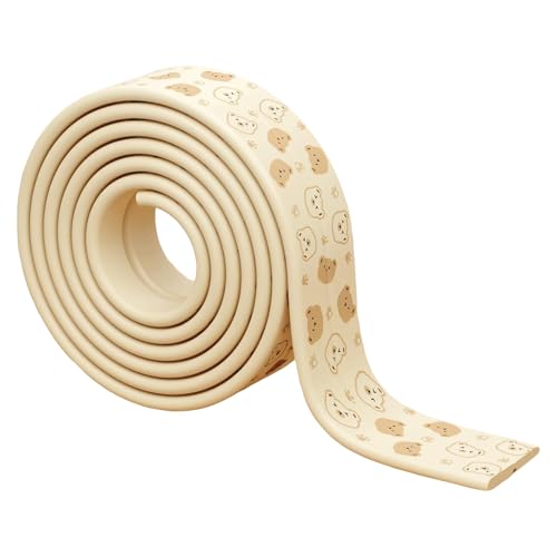 Protectores de esquina para bebé – Parachoques de espuma de goma suave, protectores de cojín de borde de escritorio de 2 m, acolchado de seguridad flexible | Muebles para, Mesa, Encimera, AR