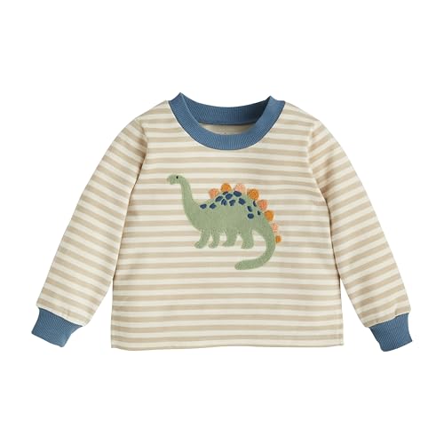 Sweatshirt dinosaure garçon chaud et résistant pour enfants actifs