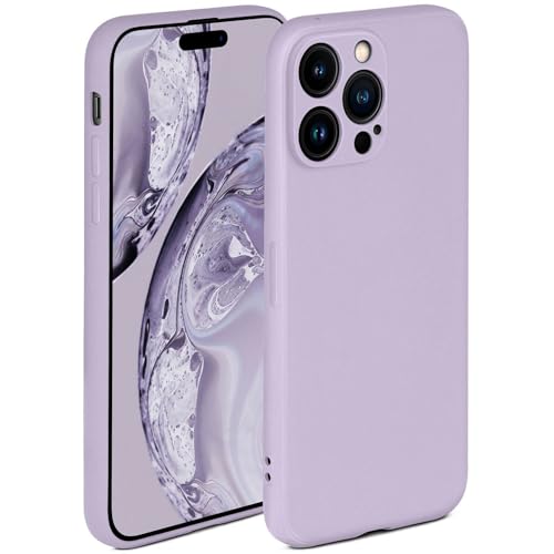 Coque souple pour iPhone 14 Pro Max silicone protection camera ecran violet
