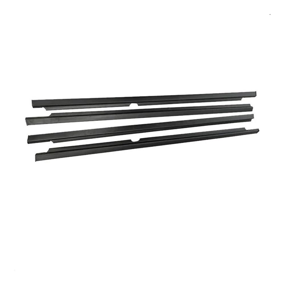 Yulegudi One Color Seal Strip 4Pcs Window Weatherstrip For Mitsubishi For Pajero 2Th V20 V31 V43 V32 V33 1989-1999 Outer Glass Moulding Trim Sealing Belt
