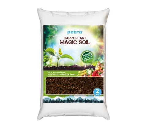 2Kg Petra Happy Plant Magic Potting Soil Mix with Required Fertilizers for Plants (B0CFTZ424M) Amazon Price History, Amazon Price Tracker