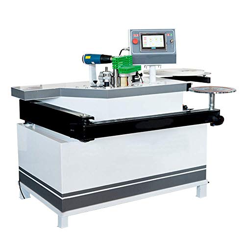 YUCHENGTECH Woodworking Edge Bander Banding Machine Swing Folding Arm Edge Banding Machine 0-26cm/s for Industrial Mass Production (110V, Microcomputer Control)