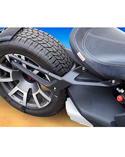 Kit de soporte para alforjas A & UTV PRO para Can Am All Ryker, modelos Ryker 600/900/Rally, rack para equipaje, accesorios, reemplaza OEM #219400856, Negro, Aluminio miniatura 6