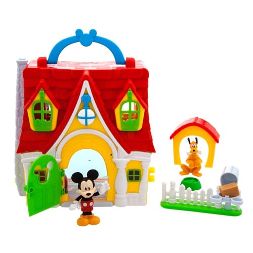 Disney Store - Juego oficial de Mickey Mouse Clubhouse - Juguete interactivo Mickey Mouse Junior - Números de Pluto, juego de 13 piezas