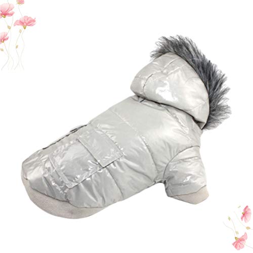 POPETPOP Piumino con Cappuccio per Cani Cane