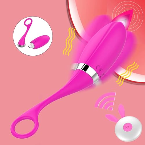 Oeuf vibrant télécommandé à pulsations variables pour masturbation point G