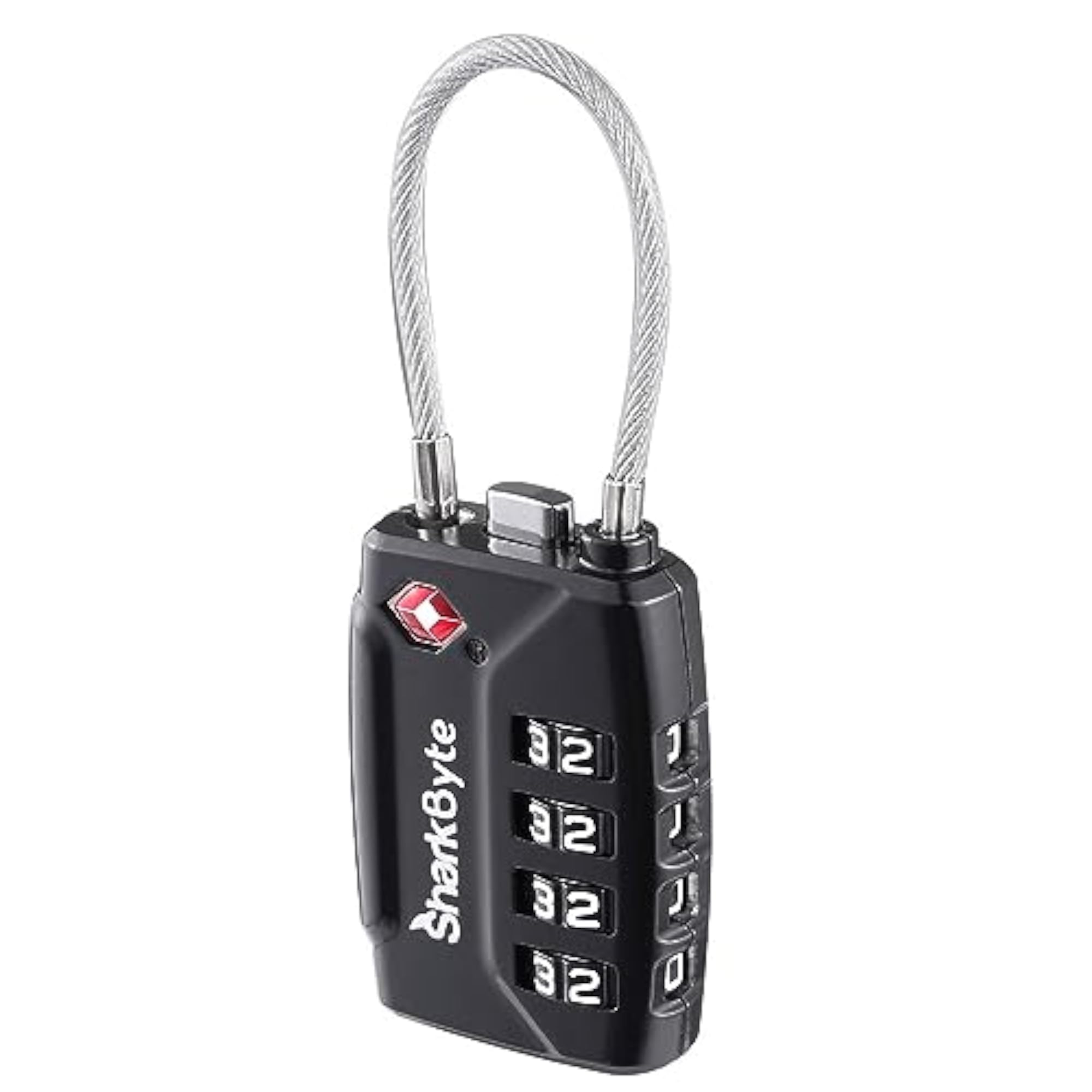 TSA Suitcase Locks, 4-Dial Security Travel Combination Padlock